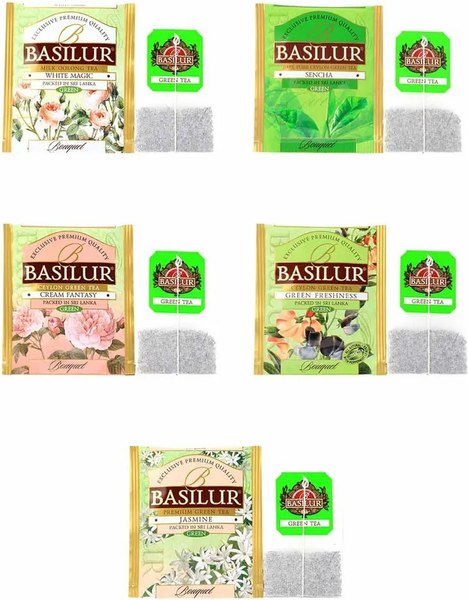 Чай пакетированный Basilur Букет Ассорти (25пак)