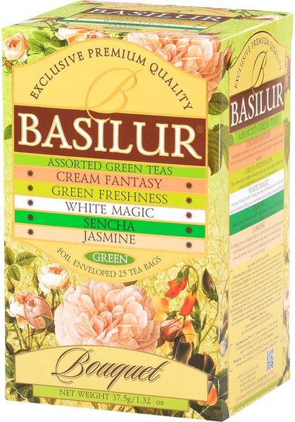 Чай пакетированный Basilur Букет Ассорти (25пак)