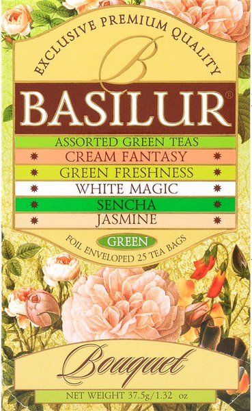 Чай пакетированный Basilur Букет Ассорти (25пак)