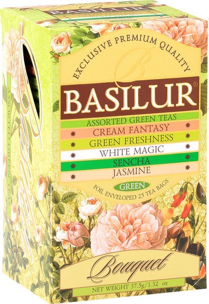 Чай пакетированный Basilur Букет Ассорти (25пак)