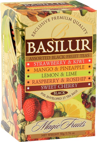 Чай пакетированный Basilur Волшебные фрукты Ассорти (25пак)