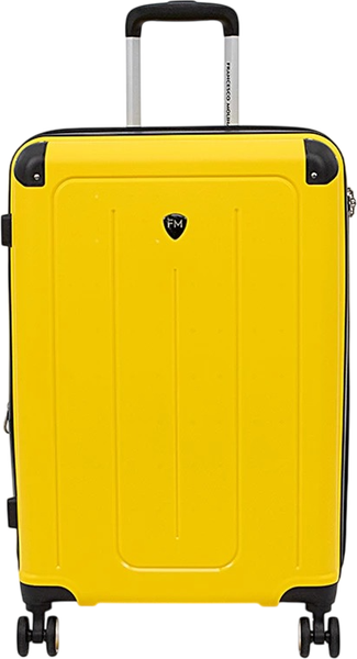 Чемодан на колесах Francesco Molinary 197-PP1906/3/24YLW