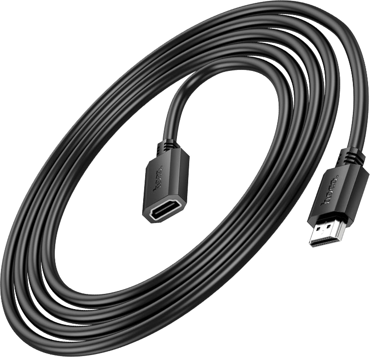 Кабель Hoco US13 HDMI to HDMI (2м, черный) — фото 1