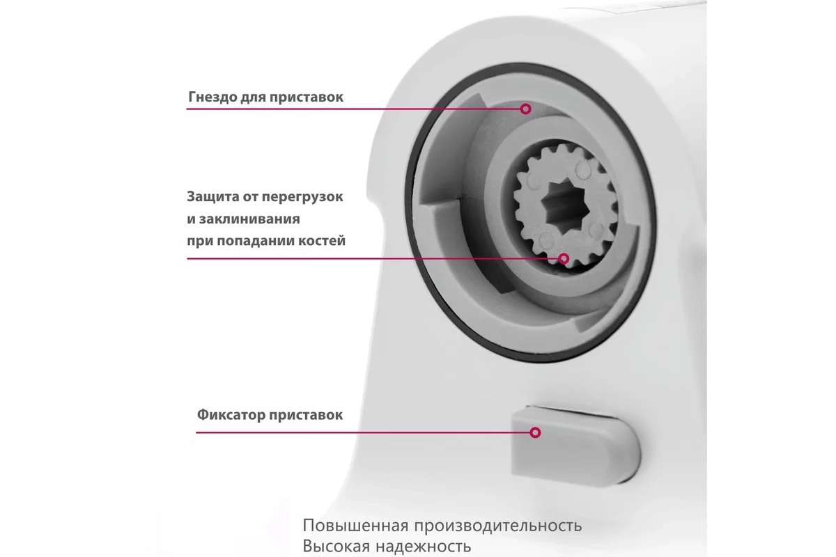 Мясорубка электрическая Мастерица КЭМ-02 (с овощерезкой) — фото 6
