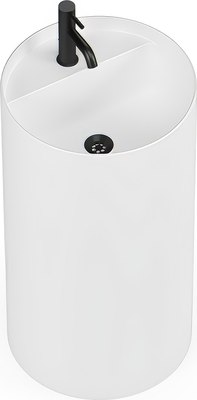Умывальник Belux Осло 450x800 (18, белый матовый/Solid Surface) - 