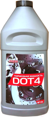 Тормозная жидкость Nordtec DOT 4 (910г)