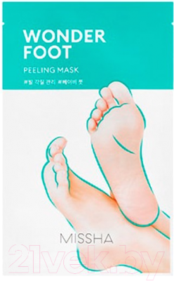 Маска для ног Missha Wonder Foot Peeling Mask