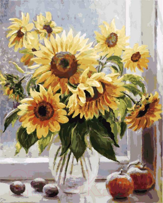 

Картина по номерам БЕЛОСНЕЖКА, Солнечное настроение / 145-АВ