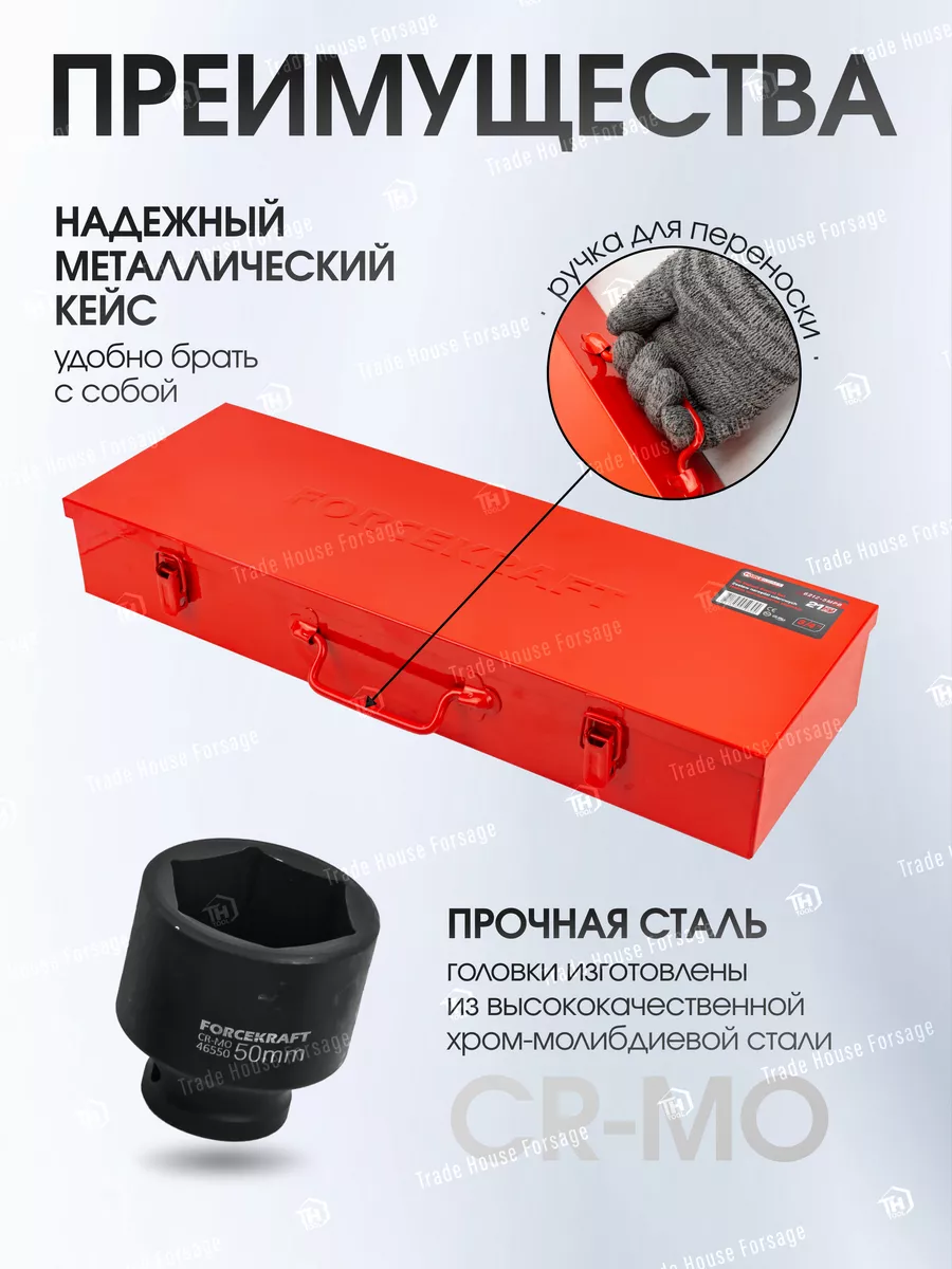 Гаечный ключ ForceKraft FK-6212-5MPB (28167) — фото 6