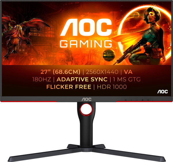 Монитор AOC Q27G3XMN/BK