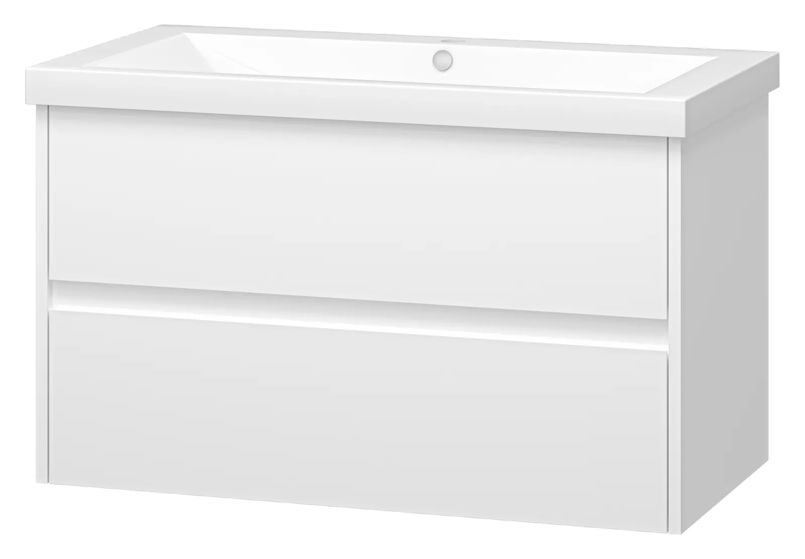 Тумба с умывальником Misty Алиса 90 / Э-Али01090-011П2Я+10.150.00900.001