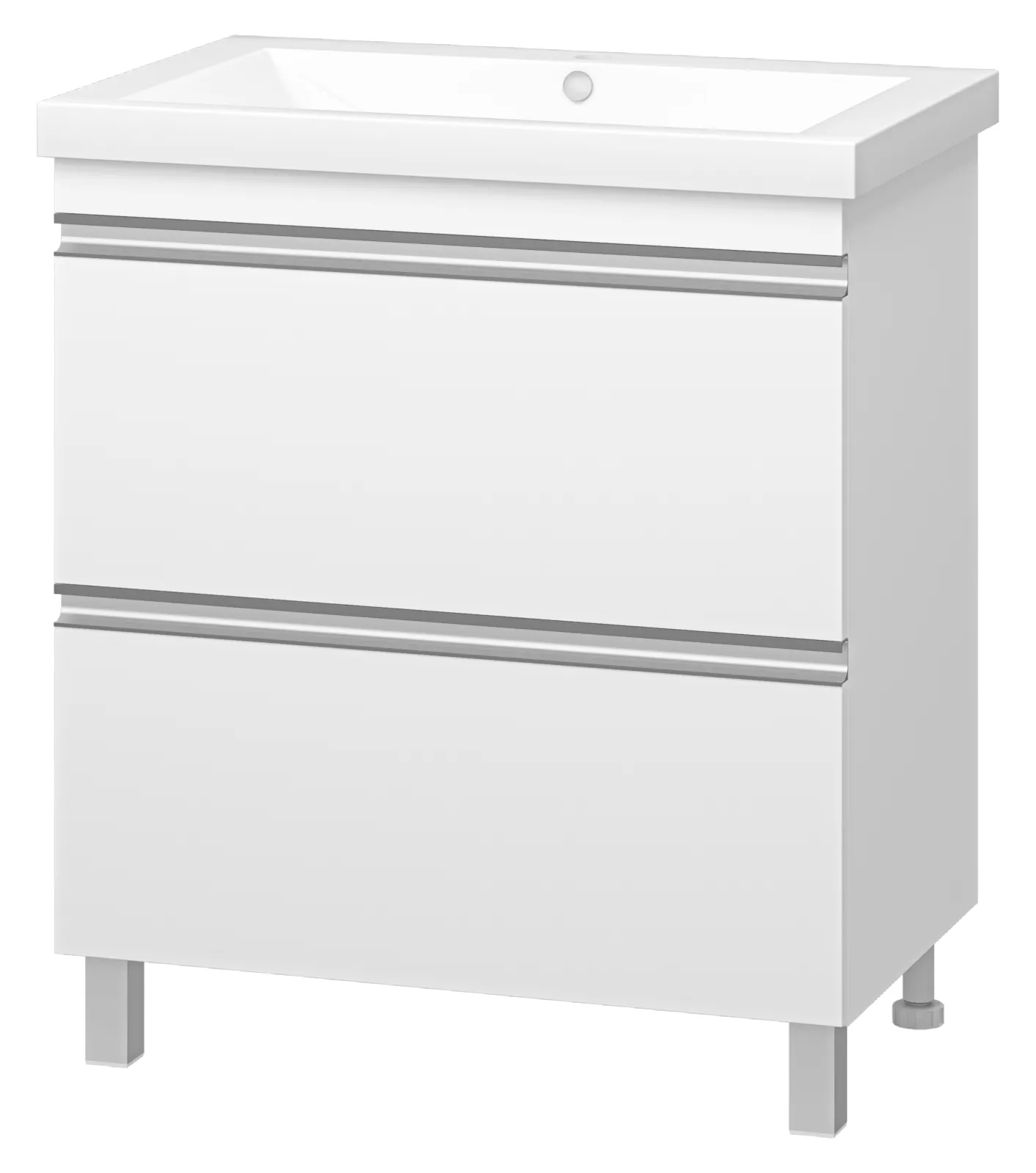 Тумба с умывальником Misty Ингрид 75 / П-Инг-01075-012Я+10.150.00750.001