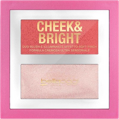 Палетка для скульптурирования Bellaoggi Cheek And Bright тон 03 - 