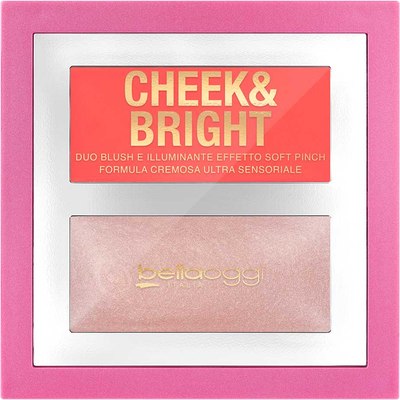 Палетка для скульптурирования Bellaoggi Cheek And Bright тон 04 - 