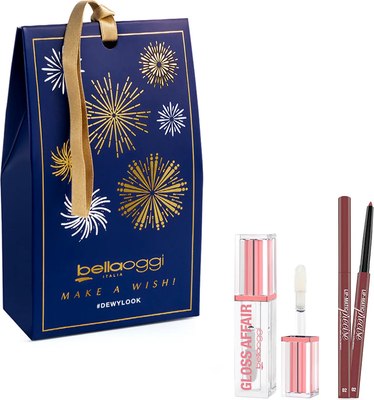 

Набор декоративной косметики, Dewy look Mini Kit Блеск для губ+Карандаш для губ