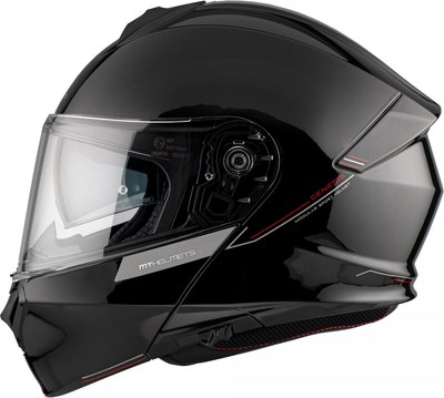 Мотошлем MT Helmets Genesis SV Solid A1 (S, черный глянцевый) - 