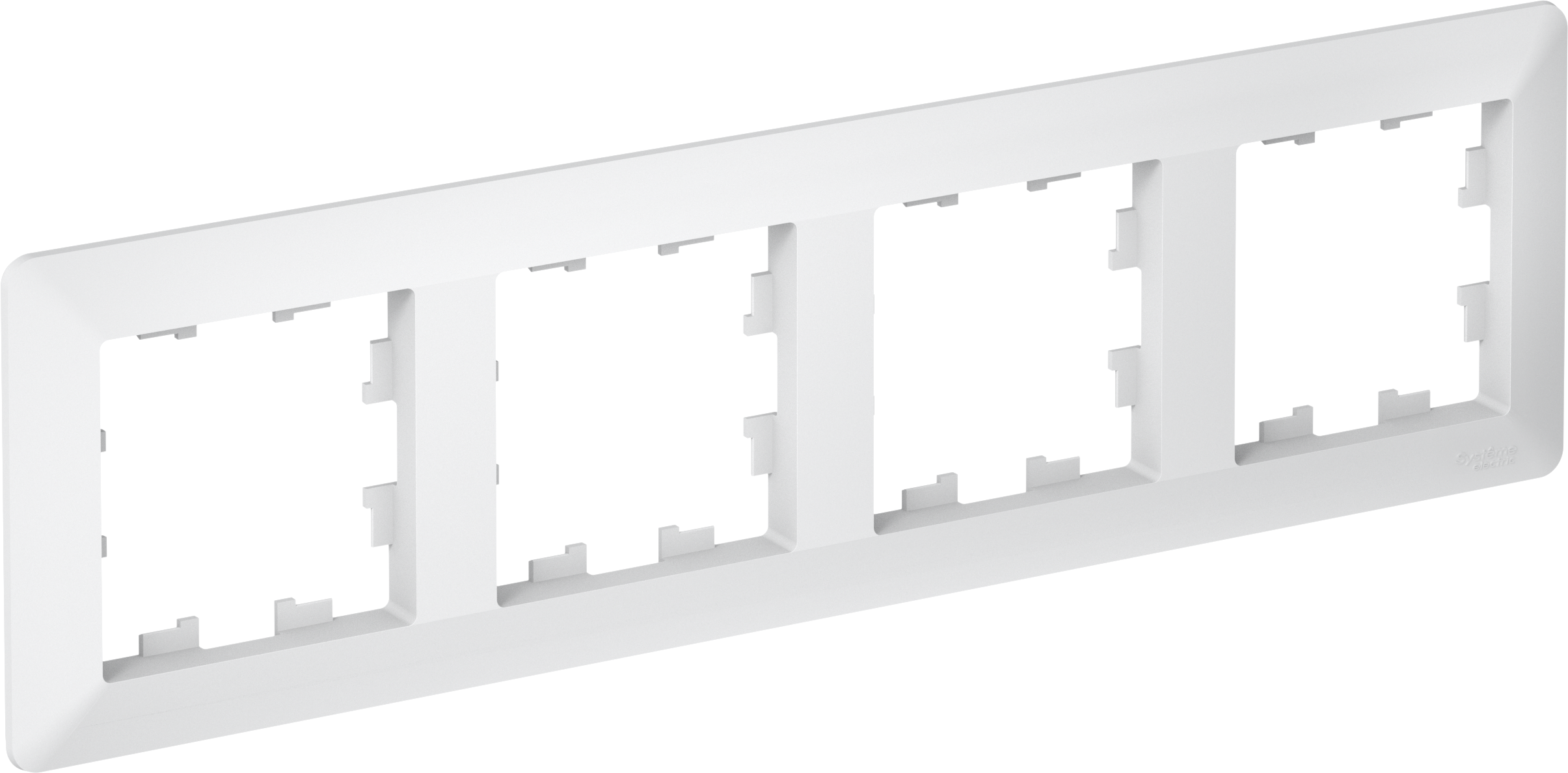 Рамка для выключателей и розеток Systeme (Schneider) Electric AtlasDesign Air ATN221304 — фото 2