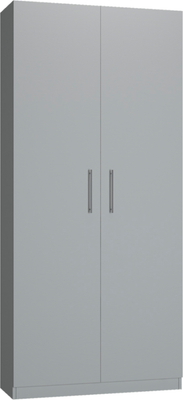 Шкаф Макс Стайл Smart Egger 219x100x35 / 14A3550 (белый классический W960 ST7) - 
