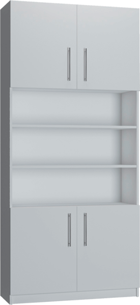 Шкаф Макс Стайл Falcon Fidji Egger 240x100x50 / 15C5050 (белый классический W960 ST7)