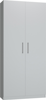 Шкаф Макс Стайл Smart Egger 219x100x35 / 20A3550 (белый классический W960 ST7) - 