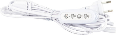 Кабель для фитосветильника ЭРА 4х IEC C7 2pin 2m+timer / Б0066964 - 