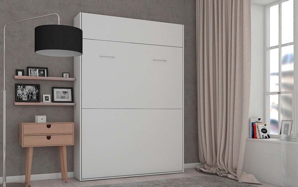 Шкаф-кровать трансформер Макс Стайл Studio Egger 18мм 160x200 (белый классический W960 ST7)