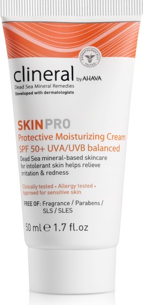 Крем солнцезащитный Clineral Skinpro Protective Moist SPF50