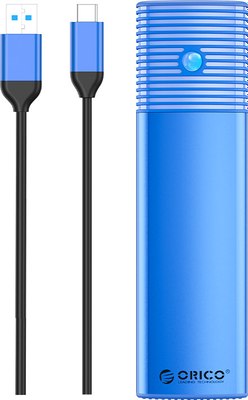 Бокс для жесткого диска Orico PWM2-BL-EP (синий) - 