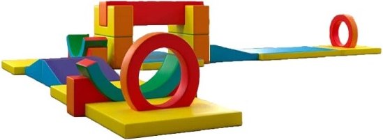 Мягкий комплекс Dinamika Полоса препятствий для веселых стартов / ZSO-004483