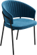 Стул Listvig Just (синий Brendy Classic Blue 08/черный) - 