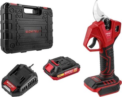 Секатор аккумуляторный Wortex CBS 2030 ALL1 SET (1329798) - 