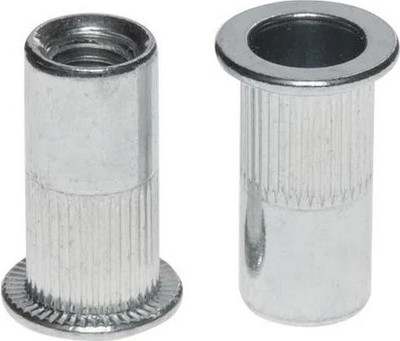 Набор заклепок Starfix Резьбовая М6 цилиндрический бортик / SM-48528-6000 (6000шт, белый) - 