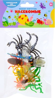 

Набор фигурок игровых, Насекомые / G-37