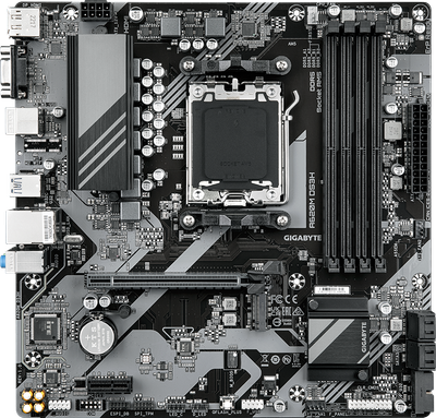Материнская плата Gigabyte A620M DS3H (rev. 1.1) - 
