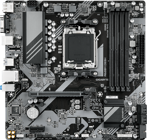 Материнская плата Gigabyte A620M DS3H (rev. 1.1)
