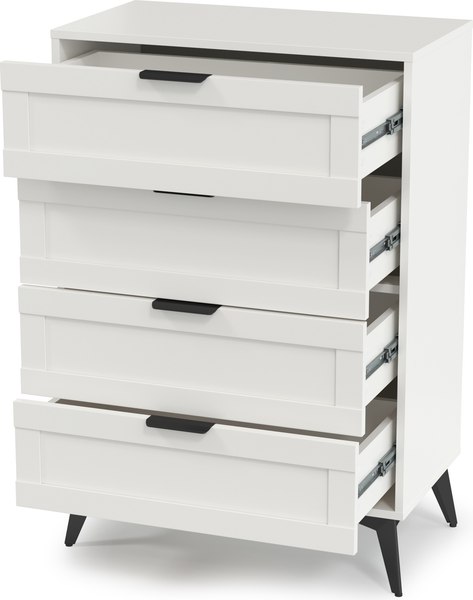 Комод Anrex Mone 4S (белый)