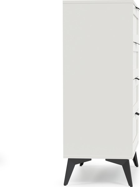 Комод Anrex Mone 4S (белый)