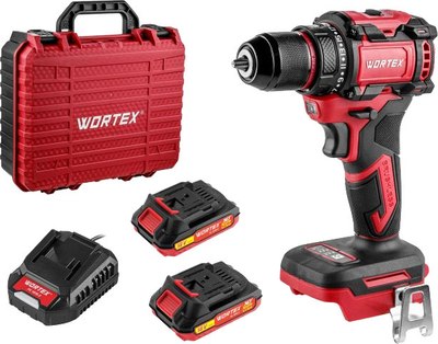 Аккумуляторная дрель-шуруповерт Wortex BD 2025 DLi ALL1 (1329837) - 