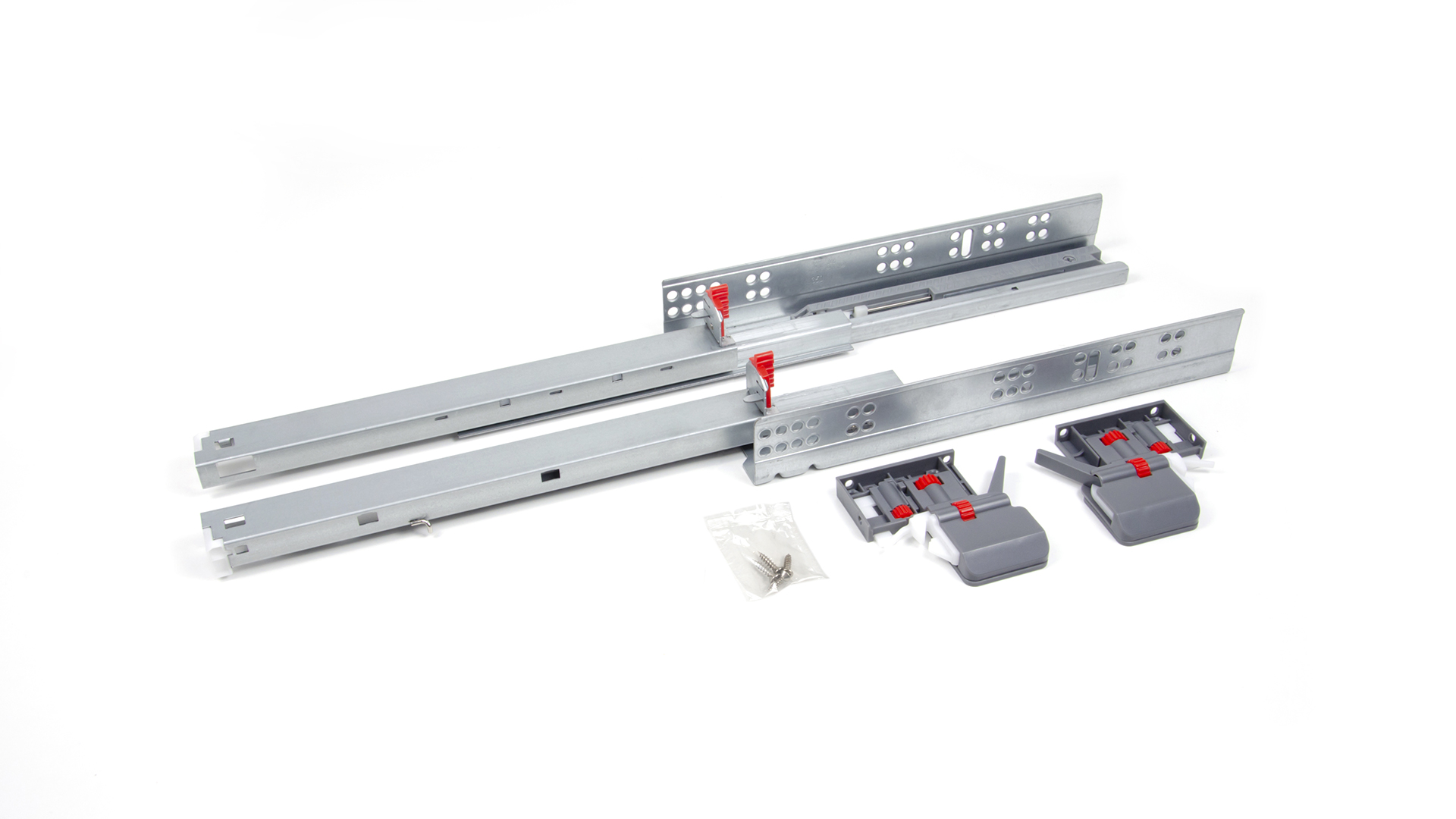 Комплект направляющих мебельных Boyard Soft DB9991Zn/500
