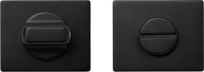 

Фиксатор дверной защелки, Prima WC-Quadro-X-BL