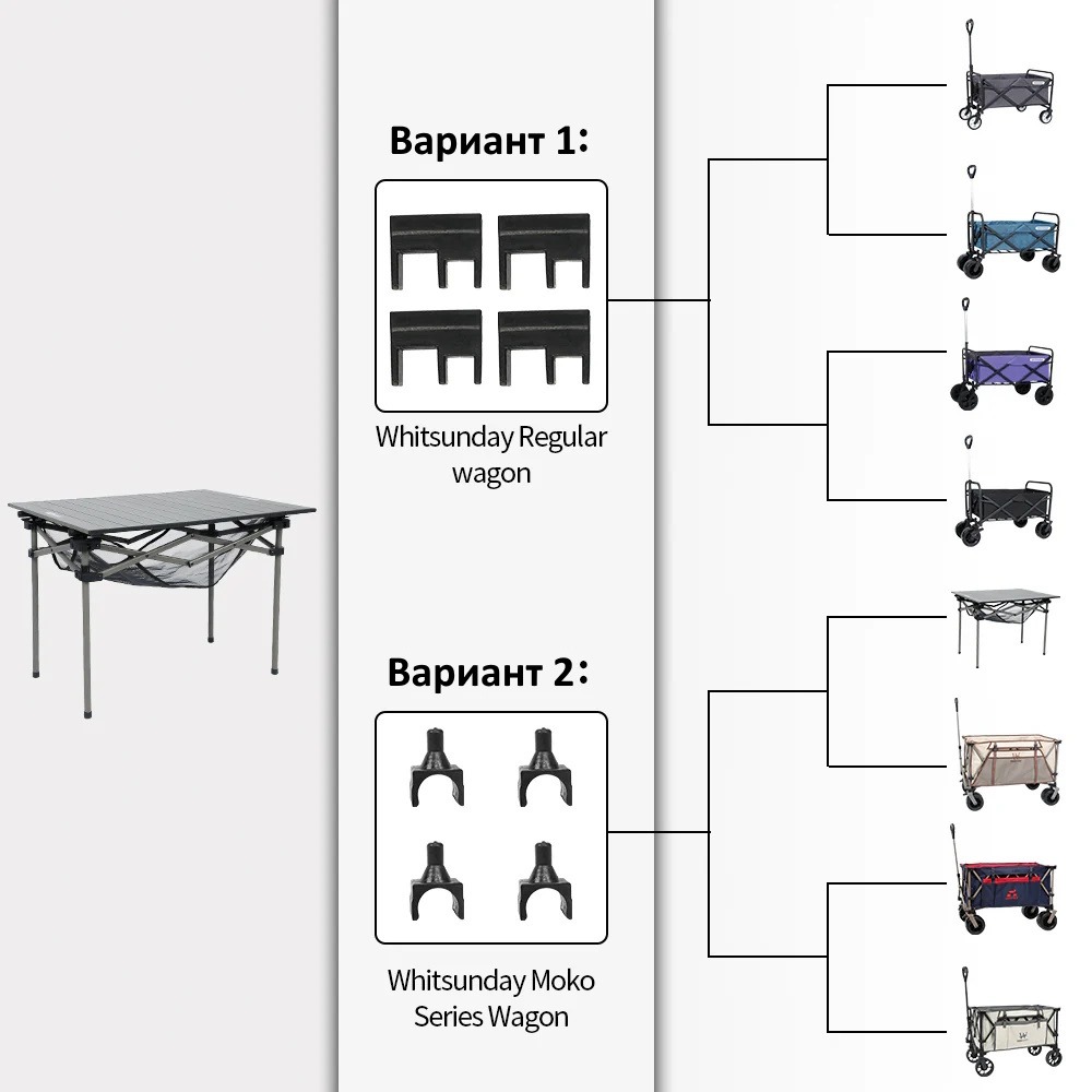 Стол складной Whitsunday Для тележек туристических M WG-Table-M — фото 4