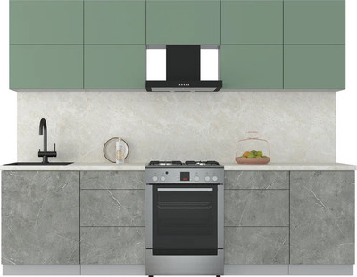 

Кухонный гарнитур, Мила Матте 2.7 Б