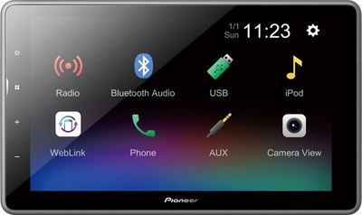 Бездисковая автомагнитола Pioneer DMH-AF555BT -