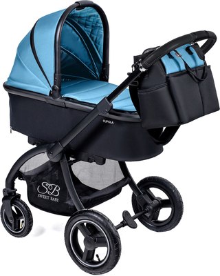 Детская универсальная коляска Sweet Baby Cupola 2 в 1 (Dark Green Neo) - 