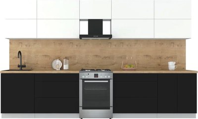 

Кухонный гарнитур, Мила Матте 3.5 Б