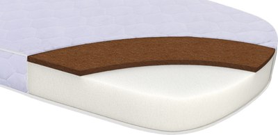 Матрас в кроватку Sweet Baby Cocos Comfort Barocco, Palermo (119x59x10см) - 