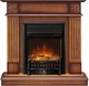 Каминокомплект Смолком Brighton STD-ASP Fobos FX M Black RC (дуб антик) - 