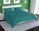 Комплект постельного белья ЦУМ 1947 Евро 70x70 (зелень/простынь на резинке) -
