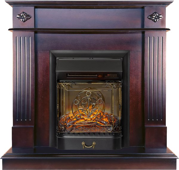 Каминокомплект Смолком Brighton STD-ASP Majestic FX M Black RC