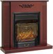 Каминокомплект Смолком Lumsden STD-ASP Majestic FX M Black RC (махагон коричневый антик) - 
